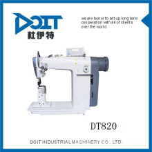 DT820 3 AUTOMATIC DOUBLE NEEDLE POST BED INDUSTRIAL SEWING MACHINE FOR SHOES MANUFACTURING